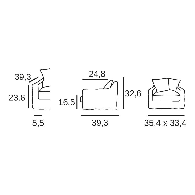 Biarritz armchair