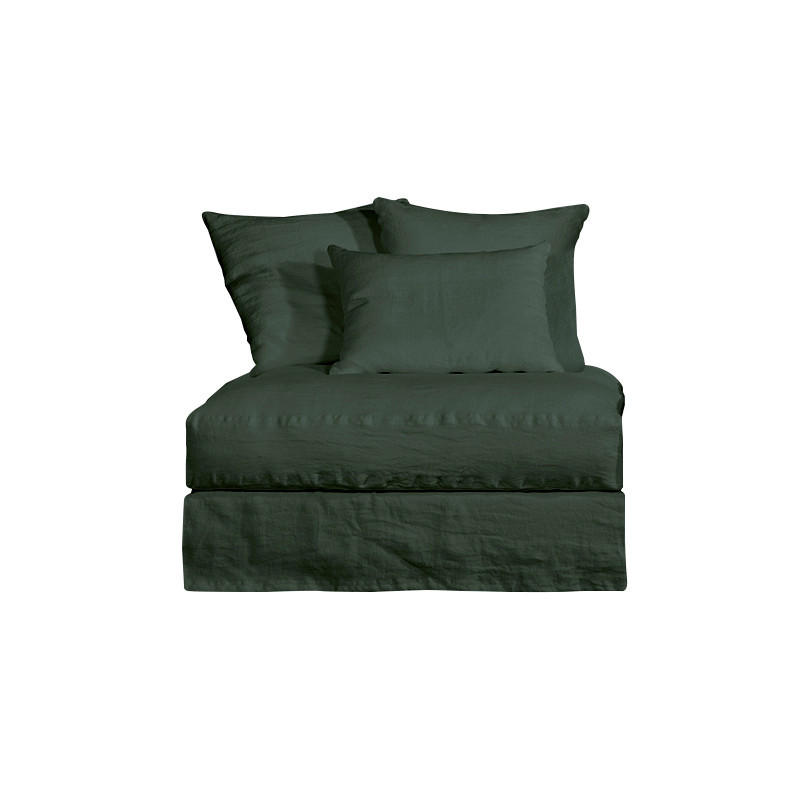 Biarritz armless chair 1 seat